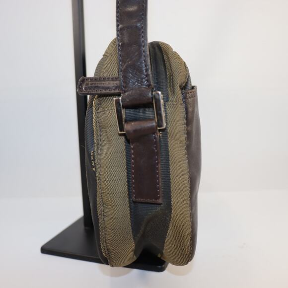 Vintage Fendi Pequin Stripe Crossbody Bag - Picture 4 of 11